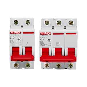 Delixi dz47s סדרת מיני חשמלי חשמלי dz47s dz47s 1p c2a din הרכבה רגילה קטן מקבס עם חומר פלסטיק הגנה li - Product Image 5