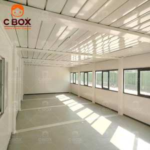 Cbox Vente en gros de bâtiments préfabriqués modulaires à 2 étages, atelier, hôpital, entrepôt facile à assembler, structure en acier, conteneur plat, maison - Product Image 4