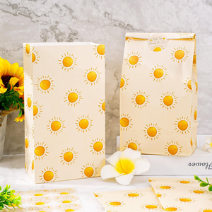 Bolsas de Papel Kraft para Llevar Comida, Color Blanco Personalizado, Aptas para Alimentos, para Aperitivos, Postres, Pasteles y Pan - Product Image 4