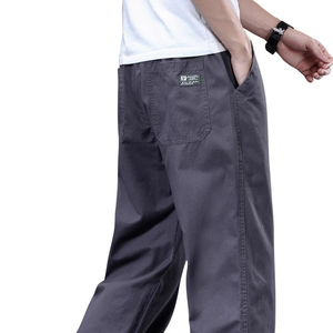 Nouveau <span class=keywords><strong>Pantalon</strong></span> Cargo <span class=keywords><strong>Homme</strong></span> 2025, en Coton Noir, <span class=keywords><strong>Taille</strong></span> Large, pour Printemps, Été, Décontracté, Escalade, Jogging, Survêtement et <span class=keywords><strong>Travail</strong></span> - Product Image 6