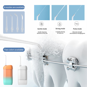 Meilleures ventes en gros : Hydropulseur dentaire portable sans fil à couleur dégradée pour le nettoyage buccal domestique - Product Image 3