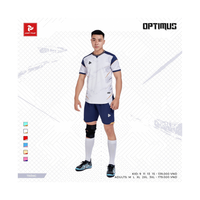 Maillots de football les plus vendus Nouveau modèle Logo personnalisé Imprimé par transfert thermique Haute qualité Tissu 100% polyester Manches courtes