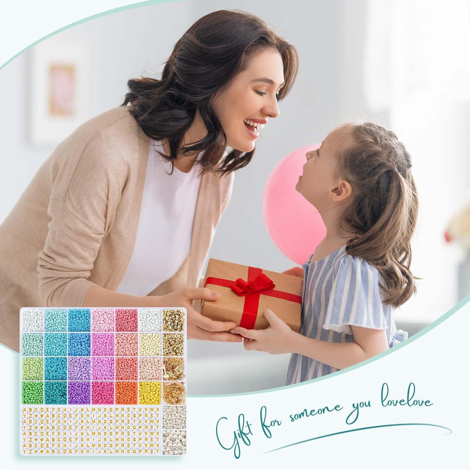 Hot Selling Seed Bead Jewelry Bracelet Making Set Girl Adult Friendship Bracelet Set Jewelry Making DIY Craft Gift