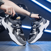 Chaussures pour hommes MD027, nouvelles chaussures de sport décontractées respirantes en mesh, résistantes à l'usure, polyvalentes, chaussures de course, baskets tendance pour papa