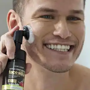 Melhor Mousse de limpeza para a pele de marca própria, espuma para lavagem facial, para tratamento de acne