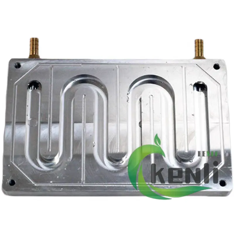 Kenli Placa de refrigeração a frio líquido personalizada Fsw de alumínio de alta precisão para trocador de calor