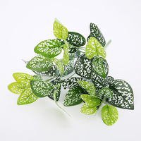 Banco190 fausses plantes vertes décoratives, plantes artificielles Arrangement floral, fausses feuilles, epimum, 1 pièce