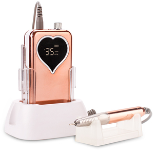 Perceuse à ongles portable <span class=keywords><strong>prix</strong></span> d'usine fourniture d'ongles pour Logo de Salon professionnel <span class=keywords><strong>ponceuse</strong></span> e-file rechargeable personnalisée 35000 tr/min - Product Image 3