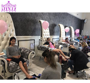 speway manufactory for <span class=keywords><strong>the</strong></span> throne high back vibration spa pedicure chair with sink - Product Image 5