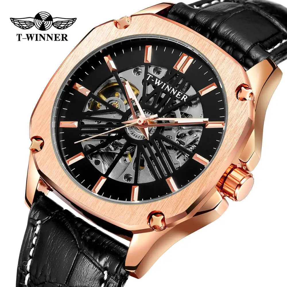 Montre T-WINNER Men's Wristwatches OEM Relogio Masculino China Factory Montre Homme Luxury Automatic Watches Men Wrist