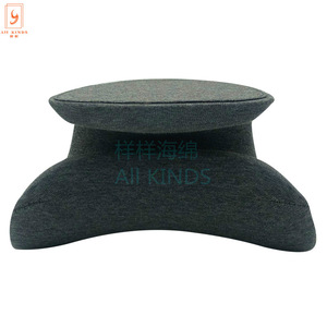 หมอนนวดหนัง PU รองรับคอ นวดกระดูกต้นคอ รูปทรงลูกบอลรักบี้ - Product Image 4