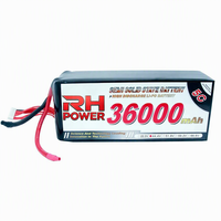Batterie de drone UAV haute densité énergétique 350 Wh/kg LiPo 6S 7S 12S 14S 18S Lithium solide XT60 XT90 36 Ah 36000 mAh