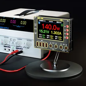 C09 Ampe kế dạng sóng kỹ thuật số hai kênh I2C 0-40V Đầu vào cho điện thoại di động Sửa chữa thiết bị điện tử Đo dòng điện/điện áp/nhanh - Product Image 4