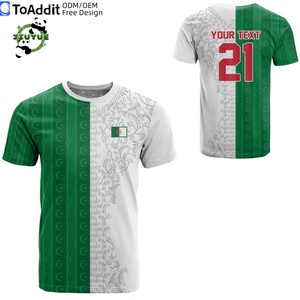 T-shirt de <span class=keywords><strong>football</strong></span> imprimé avec le drapeau de l'Algérie et les fennecs, de haute qualité, en gros, t-shirt de <span class=keywords><strong>football</strong></span> national albanais, t-shirt de <span class=keywords><strong>football</strong></span> turc, personnalisé - Product Image 2