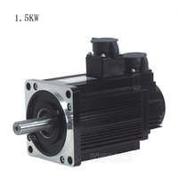 HOULE 130N series 220V 1 ~ 2KW 1000 ~ 2500RPM servomoteur et kit de pilote pour fraiseuse cnc servomoteur AC