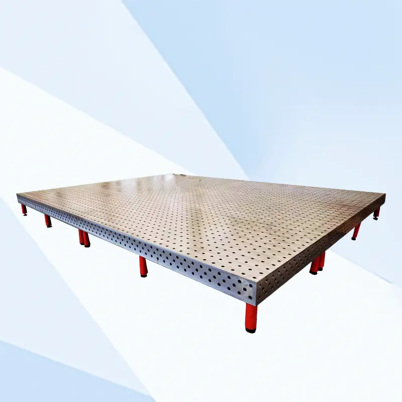 China Quality Nitriding Treatment 2D Welding Table Plate 3D Fixture Welding Table With Fixtures