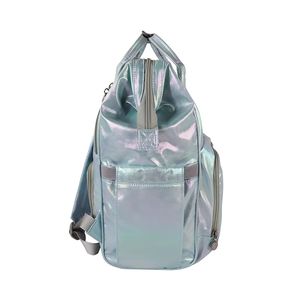 Bolsa de Pañales Personalizada para Bebé, Moderna y Elegante, de Cuero PU Aislante, Mochila para Pañales con Características Impermeables y Portátiles para Viajes - Product Image 4