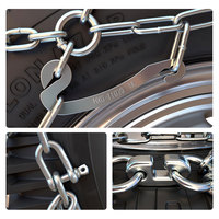 Cadenas Universales de Acero Aleado de Alta Calidad para Camiones y Tractores, con Superficie Galvanizada y Tratamiento Térmico