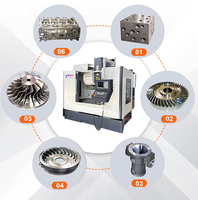Centre d'usinage vertical CNC VMC855 de qualité industrielle, bonne résistance aux chocs, longue durée de vie, machine-outil de précision