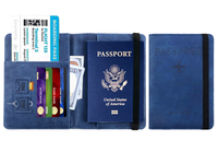 Passeport de voyage personnalisé avec logo, impression offset, gaufrage, plastification, papier d'art, estampage, fonctionnalités de suivi de croissance, brochure