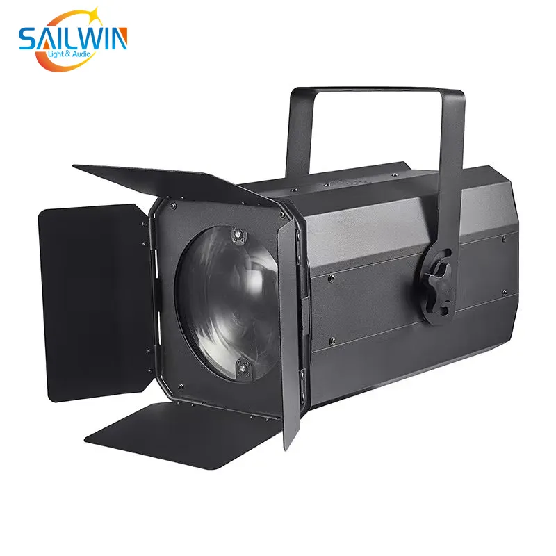Ce sailwin 200W COB RGBW zoom led blinder ánh sáng di chuyển đầu đèn với tuyến tính hiệu ứng nhấp nháy cho DJ ánh sáng sân khấu