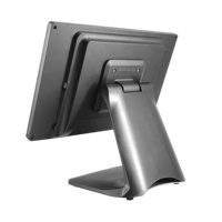 Оптовая продажа сенсорных POS-систем для ресторанов, кассовых терминалов, 15-дюймовых POS-терминалов с двумя экранами и принтером для ресторанов