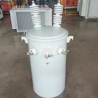 Transformateur de distribution de puissance monophasé toroïdal à faible perte, 14,4 kV, 100 kVA, à bain d'huile, monté sur poteau, de haute qualité - Direct Usine