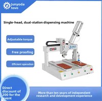 Machine de distribution de colle PUR thermofusible électrique entièrement automatique, couple réglable, fonctionnement efficace, tête unique pour sacs et films