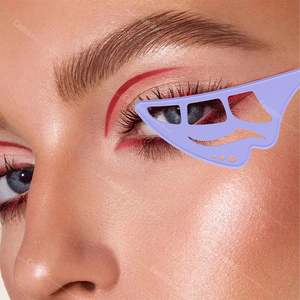 Mini protège-yeux en silicone pour eye-liner, mascara et fard à paupières, idéal pour le maquillage des cils et des yeux - Product Image 2