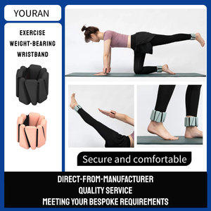 Soporte <span class=keywords><strong>de</strong></span> Muñeca y Tobillo Personalizado, Cuadrado, con <span class=keywords><strong>Cordones</strong></span>, <span class=keywords><strong>de</strong></span> Dos Colores, para Entrenamiento <span class=keywords><strong>de</strong></span> Fuerza, Diseño Triangular, Unisex - Product Image 2