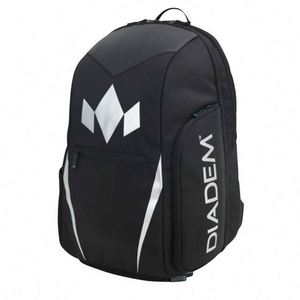 Échantillon gratuit, sac de raquette de pickleball en nylon de grande capacité avec logo personnalisé, poche pour chaussures, portable et imperméable - Product Image 4