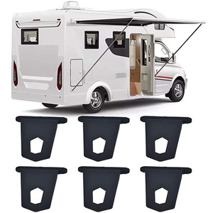 RV Hooks Nylon Rectangle <b>Side</b> Mounted Durable Waterproof Outdoor Accessories for Motorhome <b>Awning</b> Rooftop Use - Product Image 1