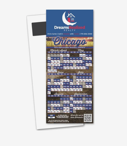 Calendario Magnetico Personalizzato per Baseball 2027, Carte Adesive Promozionali con Logo Personalizzato, <span class=keywords><strong>Regalo</strong></span> Promozionale Premium all'Ingrosso - Product Image 1