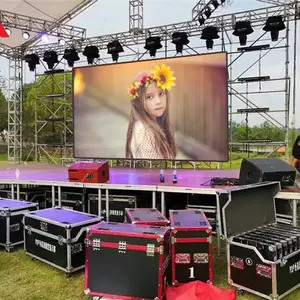 Açık led ekran kiralama 5mm led mobil reklam kamyonları p5 led ekran dış mekan tv billboard