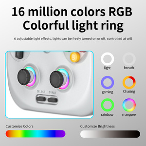 New rg406v Cầm Tay Trò Chơi Máy Nghe Nhạc Với Android Hệ Thống 4-Inch Màn Hình RGB Ánh Sáng Di Động Retro Cầm Tay Trò Chơi Giao Diện Điều Khiển Cho PS2 - Product Image 5