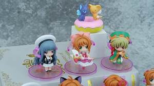 8 unids/set animación <span class=keywords><strong>Card</strong></span> <span class=keywords><strong>Captor</strong></span> <span class=keywords><strong>Sakura</strong></span> lindo vinilo figura de acción Anime figura colección modelo de juguete - Product Image 2