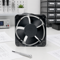 Ventilateur axial de 7 pouces DSF20060 DC 12-24V/5V à roulement à billes électrique 1-3W pour système de refroidissement de serveur, châssis PC, armoire d'éclairage LED