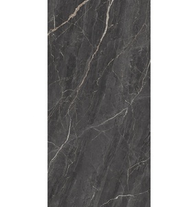 JM9188361F Foshan de cuerpo completo de porcelana gris oscuro pulido aspecto de mármol esmaltado losa azulejos de vena Precio de baldosas de cerámica - Product Image 2