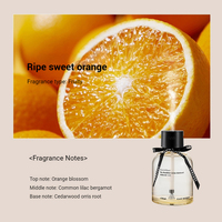 Diffuseur de parfum d'ambiance automatique à bâtonnets, grande capacité, transparent, pour huiles essentielles, pour une air frais et une maison parfumée