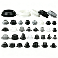 Bouchon en silicone souple et durable de type T personnalisé pour le scellage des fentes de carte à surface incurvée