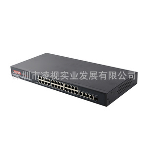 High Power 24 Port PoE Gigabit <b>Switch</b> With 52V Standard Power Supply For <b>Network</b> Monitoring And Access Points - Product Image 2