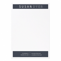 Papel de Carta Artístico de Lujo Personalizado para la Marca Empresarial, Correspondencia Profesional, Documentos Oficiales - Marca LEISA, Logotipo Personalizado