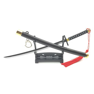 Fabricant en alliage de zinc Anime jouet épée modèle porte-clés mini <span class=keywords><strong>katana</strong></span> javel épée porte-clés pour Bankai <span class=keywords><strong>BLEACH</strong></span> <span class=keywords><strong>Bleach</strong></span> - Product Image 2