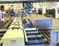 Machine automatique de profilage à rouleaux Omega, formoir de profilés structurels robustes pour la construction et les composants d'ascenseurs