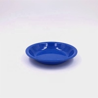 Vaisselle en plastique écologique pour hôtel, assiette à soupe en mélamine de 8 pouces, couleur personnalisée, de bonne qualité