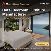 Ensemble de meubles pour chambre d'hôtel, meubles de suite d'hôtel de luxe moderne, meubles de chambre d'hôtes, fabricant de meubles d'hôtel sur mesure