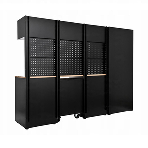Hot phổ biến cán công cụ Tủ hội thảo nhà kho nhà để xe máy trạm Modular gỗ bàn làm việc công cụ tủ với ngăn kéo - Product Image 6