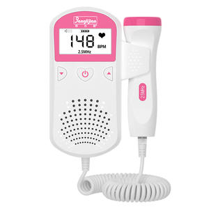 Moniteur de fréquence cardiaque fœtale Banglijian 2,5 MHz avec écran numérique, appareil de grossesse portable pour usage domestique avec haut-parleur et sonde - Product Image 5