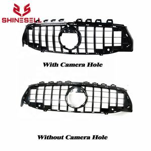 กระจังหน้า GT R <span class=keywords><strong>Panamericana</strong></span> ใหม่สำหรับรถยนต์เมอร์เซเดส-เบนซ์ ซีแอลเอ คลาส W118 ปี 2020 สีดำ - Product Image 2