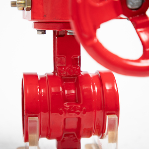 Brandmelder vlinderklep DN65 vlinderklep groefsignaal vlinderklep - Product Image 4